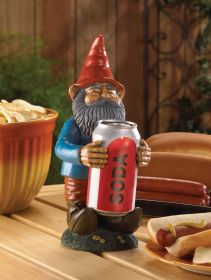 Friendly Gnome Beverage Can Holder