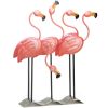 Flamingo Flock Lawn Ornament