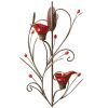 Red Calla Lily Wall Candle Holder