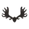 Cast Iron Moose Antler Wall Hook