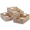 Nesting Corn Husk Basket Set