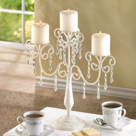 Crystal Drops Candelabra