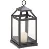 Iron Classic Candle Lantern - 12 inches