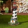 Solar Lighthouse Garden Light