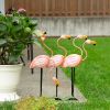 Flamingo Flock Lawn Ornament