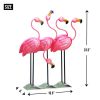 Flamingo Flock Lawn Ornament