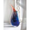 Swirling Colors Art Glass Vase