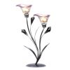 Two-Blossom Calla Lily Candle Holder