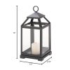 Iron Classic Candle Lantern - 12 inches