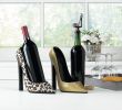 Sparkly High Heel Shoe Wine Bottle Stopper