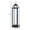 Sleek and Lean Candle Lantern - 21 inches