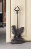 Cast Iron Rooster Door Stopper with Handle