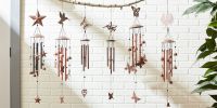 Fluttering Hummingbirds Metal Wind Chimes