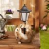 Mother and Baby Rabbit Solar Garden Light