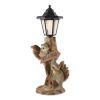 Friendly Squirrels Welcome Solar Garden Light