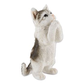 Pretty Please Cat Garden Figurine