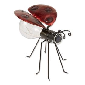 Ladybug Solar Fairy Light Garden Decor