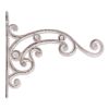 Cast Iron Plant Hanging Bracket Hook - Whitewashed