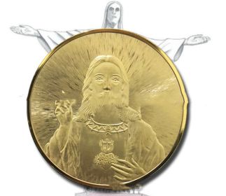 New Jesus Christ religion Commemorative Coin Collection Gift Souvenir Gold Plated Coins Art Metal