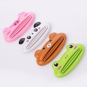 Frog 3pcs Toothpaste Squeezer Creative Manual Toothpaste Squeezer Hand Cream Cosmetic Face Cleanser Toothpaste Clip 3.564 * 1.576 inches