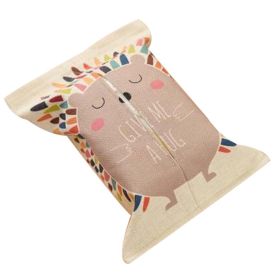 Porcupine Cotton Cloth Napkin Box Fashion Tissue Box Paper Towel Box Cute Tissue Holder