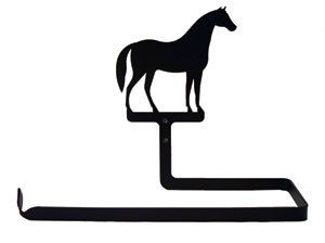 Horse - Paper Towel Holder Horizontal Wall Mount