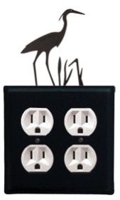 Heron - Double Outlet Cover