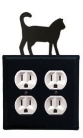 Cat - Double Outlet Cover