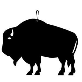 Buffalo - Decorative Hanging Silhouette