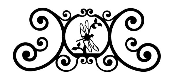 Dragonfly - Over Door Plaque