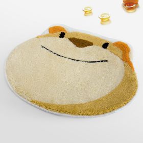 Bear Happy Animal] Kids Room Rugs (19.7 by 23.6 inches)