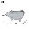 Galvanized Metal Wall Planter - Pig