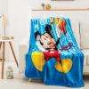 Mickey Mouse; Fun with Mickey Silk Touch Throw Blanket; 46" x 60"