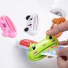 Frog 3pcs Toothpaste Squeezer Creative Manual Toothpaste Squeezer Hand Cream Cosmetic Face Cleanser Toothpaste Clip 3.564 * 1.576 inches