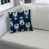 LOBSTERFEST Navy Jumbo IndoorOutdoor - Zippered Pillow Cover