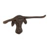 Cast Iron Longhorn Cattle Wall Hook