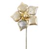 Mixed Pattern Metal Flower Garden Stake - 38.5 inches