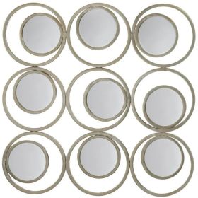 Modern Circles Wall Mirror Decor