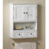 Wall-Mounted White Storage Cabinet