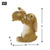 Mother and Baby Bunny Figurine