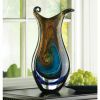 Swirled Art Glass Vase