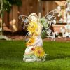 Solar Light-Up Fairy Garden Statue