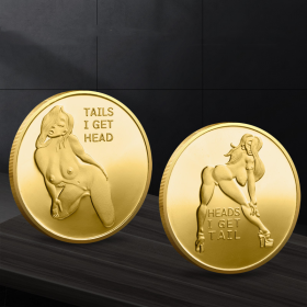 Lucky Girls Take A Chance Commemorative Coin (Option: Gold2-40x3 35g)