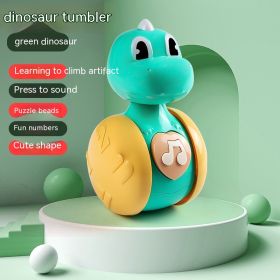 Tumbler Children's Early Childhood Educational Toys (Option: Green Dinosaur)