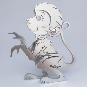 3D Metal Puzzle Model Decoration Toy (Option: Zodiac Monkey)