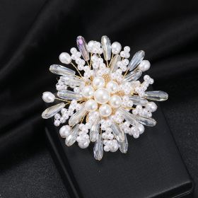 Temperament Luxury Pearl Brooch Female Fashion (Option: 9 Style)