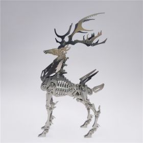 Roaring Sky Dog Dream Elk Metal Puzzle Toy (Option: Big Dream Elk)