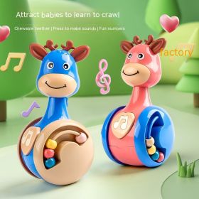 Tumbler Children's Early Childhood Educational Toys (Option: Pink Deer)