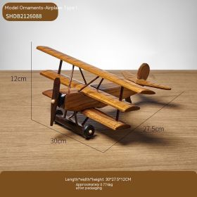 Furnishing Process Ornament Boys Birthday Gift (Option: Aircraft Type I)