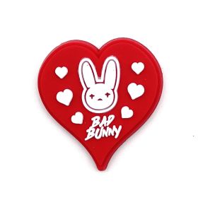 Cartoon Bad Bunny Pattern Hole Shoe Flower Accessories (Option: 5 Style)